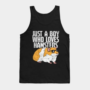 Just A Boy Who Loves Hamsters Tank Top